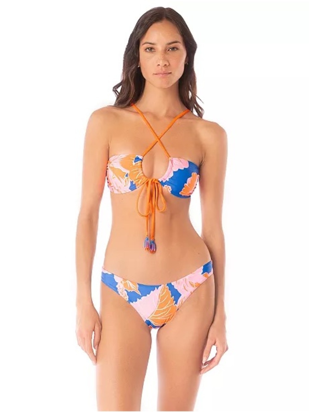 New! Maaji Magnolia Mirage Vienna Bikini Top Size Medium 34402